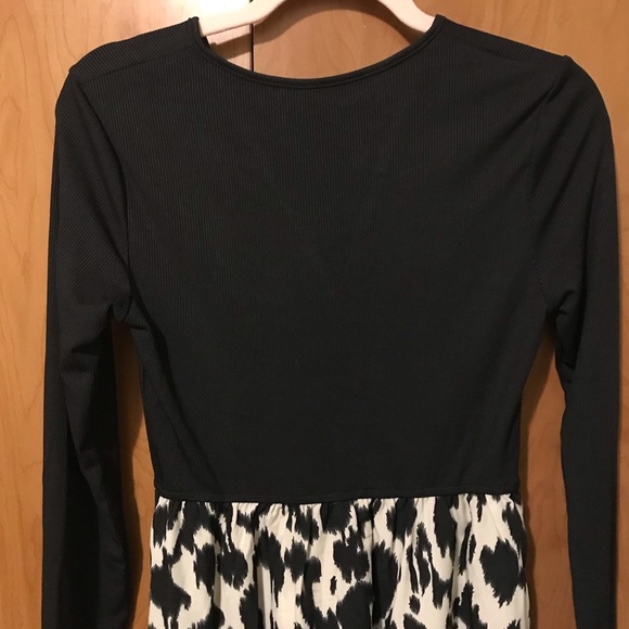 NWT Cupshe Women’s Leopard Print Long Sleeve Maxi Dress Size small - Picture 7 of 13